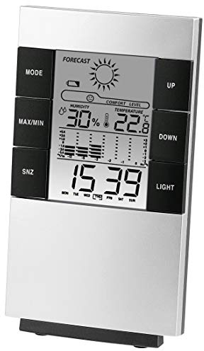 Hama LCD-Thermo-/Hygrometer TH-200 | TH-200, Alarm, Uhr, Kalender