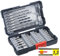 kwb Coffret de forets 39 pièces avec queue six pans, forets à métaux HSS, 2 x forets à pierre, 3 forets à bois, jeu d'embouts PH, PZ et Torx, y compris fraises à chanfreiner, porte-embouts et douilles