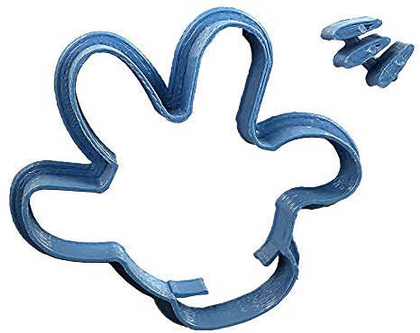 Cuticuter Mano Mickey Cortador de Fondant, Azul