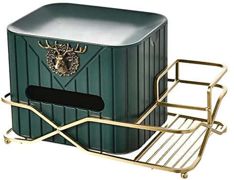 MYSUNBAR Tissue Box Taschentücher Box Taschentuchbox Feuchttücher Box Vintage Stil Kosmetiktücher Box Spender Desktop Organizer für Büro Küche Wohnzimmer Schlafzimmer Schreibtisch