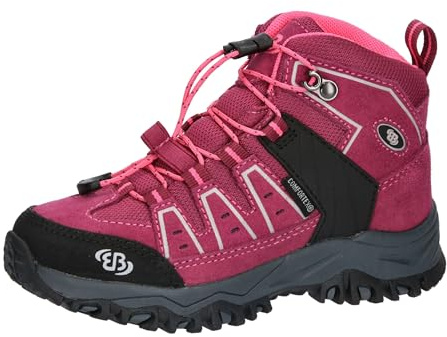 Brütting Mount Pinos High Kids, Stivali da Trekking, Rosa-Pink Rose, 39 EU