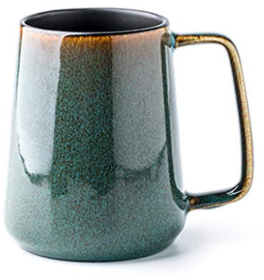 NZPOST Tazza da caffè Tazze in Porcellana, per caffè, tè, Moka e Vin brulé, Tazze in Ceramica Creative, Grandi, Vecchio Stile, Notte, Stella, Tazza di caffè (B)