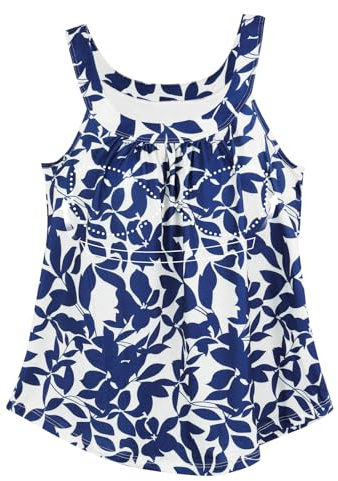 ANYFITTING Débardeur Femme avec Soutien-Gorge Intégré Haut sans Manches avec Encolure Ronde et Soutien-Gorge Intégré XL