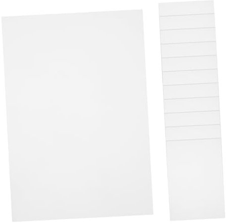 Sewroro 20blätter Transparente Pet Wasserdichte Etiketten Selbstklebend Für Drucker Druckpapier Für Sticker Und Adresslabels Kompatibel Mit Tintenstrahl Und Laserdruckern