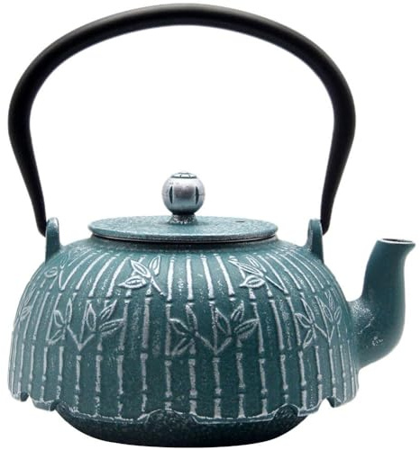 Lpitoy Théière Japonaise en Fonte, Bouilloire À Thé Traditionnelle Japonaise, Fournitures pour Préparation du Thé, pour Cuisine Le Restaurant