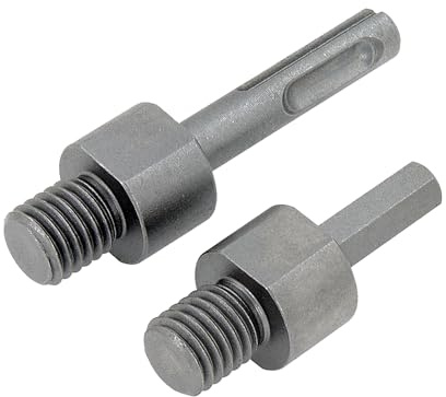 Neilsen CT6598 2-Piece Adapters for Rotary Wire Brush – Compatible with Power Tools for Easy Attachment