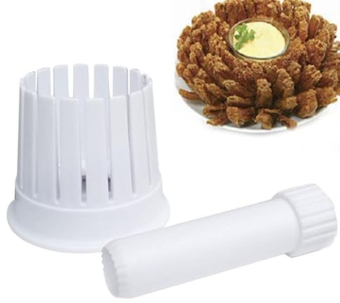 Blooming Onion Cutter - Onion Flower Cutter, Blooming Onion Maker Vegetable Cutter | Blooming Onion Maker Food Cutter, Kitchen Slicer, Tool, Reusable