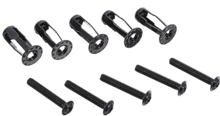SOLUSTRE 10pcs Expansion Bolt Nut Assortment Kit Petal Nut Hollow Door Anchor Expand Screw Kit