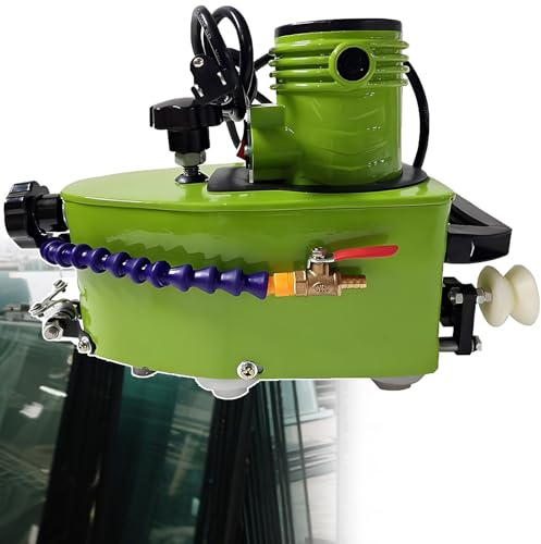 ErShangMao Smerigliatrice Elettrica per Bordi in Vetro con Acqua di Raffreddamento-Mola Diamantata, Piccola Macchina Elettrica per Bordi in Vetro per Vetro/Ceramica/Marmo, Portatile,Usata 12mm