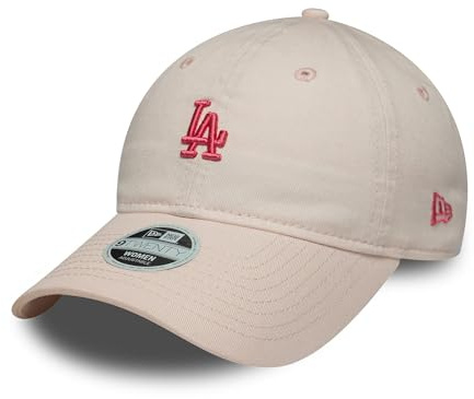 New Era Los Angeles Dodgers Gorra MLB Washed Mini 9Twenty Mujer Rosa