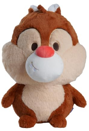 Disney Huggables Chap plyschfigur 35 cm – stort gosedjur, randiga hörnor för samling och lek, extra mjukt tyg, detaljerad karaktär, fanartikel för barn och fans