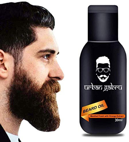 urbangabru Huile à barbe: croissance | Adoucissant | Conditionneur | 100% naturel - 30 ml
