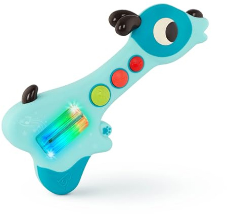 B. Toys - Mini Woofer - Mini Guitare Jouet - Jouet Musical pour bébé - Lumières et Sons - 6 Mois et +