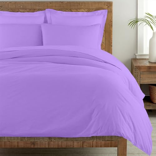 Ray Bedding 2PC Single Duvet Cover Set 100% Egyptian Cotton 400 Thread Count Single Duvet Set with Pillowcase