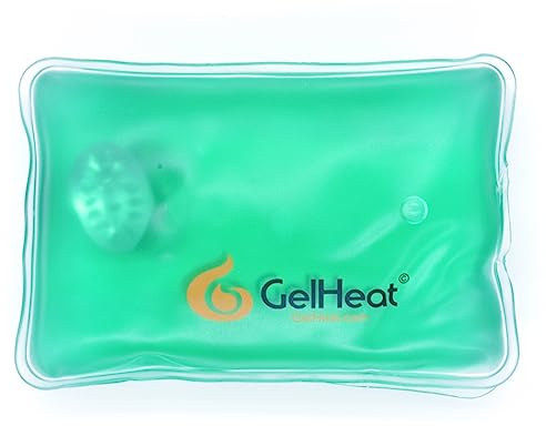 5 x GelHeat Instant Hand Warmers - Pack of 5 - Reusable Gel Click Heat Pads (Teal Green)