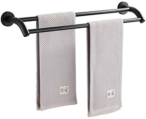 Towel Ring, Towel Rail for Bathroom, Stainless Steel Double Towel Bar Rail,BlackWall Mounted Towel Holder for Bathroom and Kitchen-30cm,40cm,50cm,60cm,70cm,80cm,90cm,98cm(SZ:50cm) ( Size : 90cm )