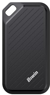 BIWIN PD450 Externe SSD 500GB - Bis zu 430 MB/s Type-C USB 3.2 Gen 1 Portable Solid State Drive - Tragbare für Mac/PC/Android/iPhone/Gamer | Schnelles Übertragen von Dateien auf PC, Mac und USB-C-Geräte, ideal für Backup, Arbeit und Reisen