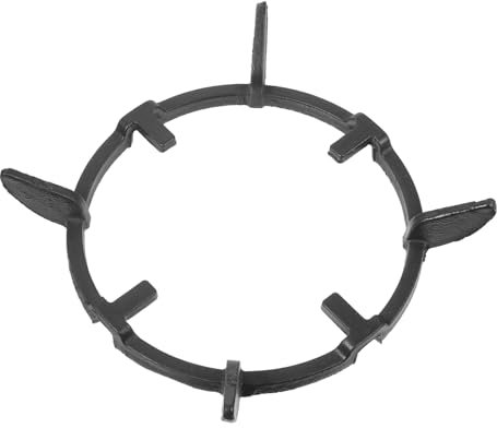 ZUNOXAZ Support Wok Fonte Antidérapant Pour Gazinière Support Poêle Fonte Résistante Haute Température Anneau Porte-casserole Pour Cuisinière Mixte