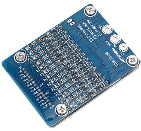 Yinhing Placa de Batería de Litio 13S 48V Placa PCB de Corriente Continua 20A con Función de Equilibrio para Celdas de Iones de Litio