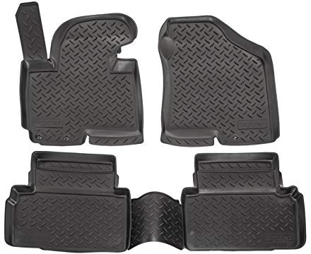 J&J AUTOMOTIVE | 3D Gummimatten Auto Matten Fussmatten Kompatibel mit Ix35 2010-2015, Rand cca 4cm, Allwetter, 4Tlg, Premium Qualität