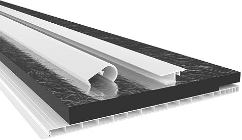 HEXIM Sportello di ispezione, profilo di transizione e profilo di montaggio in un pacchetto completo, longueur: 1000-2000 mm, largeur: 120-320 mm (280 mm x 1.4 metro)