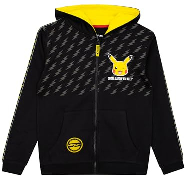Pokémon Pikachu Kapuzenpullover | Pikachu Kapuzenpullover Jungen | Hoodie Für Jungs
