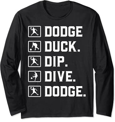 Dodgeball-Shirt Langarmshirt
