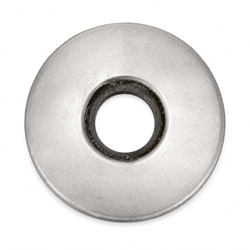 Arandelas de Sellado Acero Inoxidable A2 con Junta EPDM, 6,8X16 | Set de 25, Impermeables para Tornillos, Protección contra Agua y Humedad