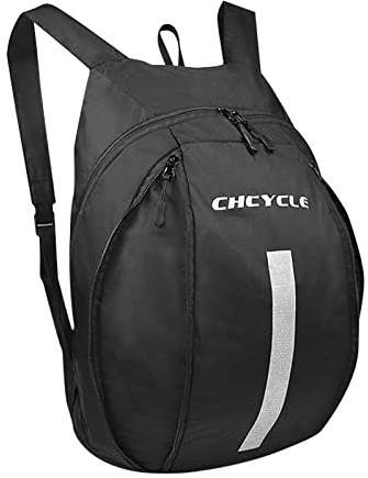 Mochila para motocicleta, impermeable, extensible, 20 – 35 L, bolsa portacascos motorista, correa para casco, gran capacidad, portátil