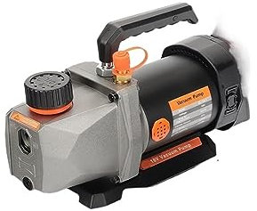 MEIVIYA Pompa per Vuoto ad Aria Pompa for Vuoto a Batteria al Litio 18V 5Pa 80W 2.5CFM 1/4 Refrigerazione Ingresso Aria for Aria condizionata for Uso Domestico for Batteria 18V