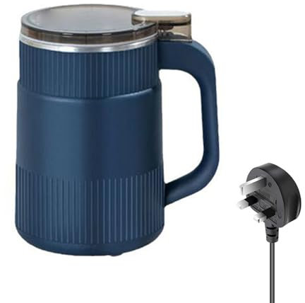 Electric Spice Grinder Fine Powder, 8 Blades Small Powder Grinding Machine Coffee Grinders, Stainless Steel Multifunctional Powder Grinder for Herb Spice Coffee Bean Nut Grain