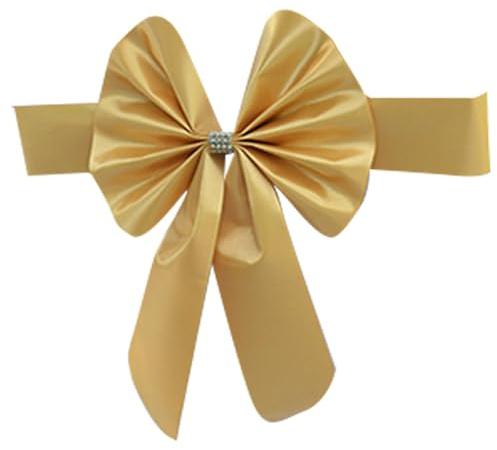 Cinta elástica de satén decorativa para respaldo de silla, se ajusta fácilmente a lazos de cinta deslizante para el hogar, elegante oficina