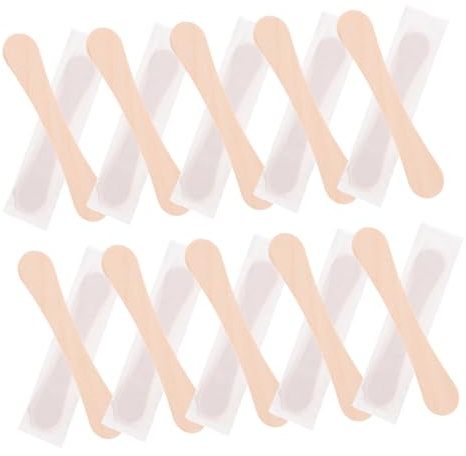 COLLBATH 120 piezas de Madera para Cucharillas Pequeñas Biodegradables para Helado y Aperitivos Diseño Portátil y Seguro para Eventos y Fiestas