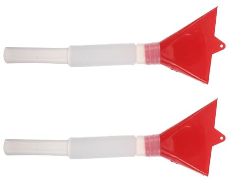 LOORGVEL Set 2 Tubi Estensibili e Imbuto per Seminatrice Mais e Cereali Accessori per Piantatrice Agricola Multifunzione Strumenti per Semina Precisa di Ortaggi Fiori e Mais in Giardino