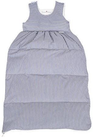 Tavolinchen Babyschlafsack Daunenschlafsack Streifen klassisch Kinderschlafsack - marine - 130cm