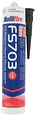 NulliFire Mastic Coupe feu FS703 Noir 310ml