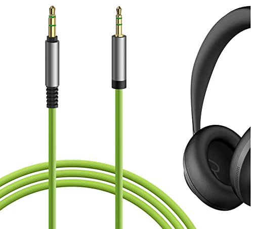 GEEKRIA Audio Cable Compatible with Bose QuietComfort Ultra, QuietComfort SE/45/35 II/35/25 Headphones Cable, 1/8 (3.5mm) to 2.5mm Replacement Stereo Cord (4 ft / 1.2 m)