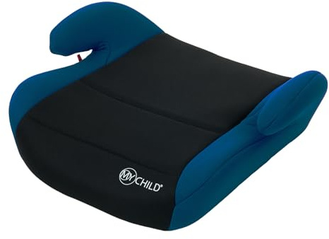 MyChild Brundle Group 2/3 Booster Car Seat Blue, Backless Booster Seat. Lightweight 700g. From 15kg to 36kg Approx. 4 - 12 Years