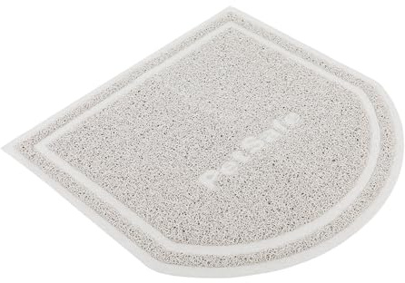 PetSafe Anti-spårning sandmatta – fällor kristall och lera klumpande kattsand – hållbart nätmaterial – lätt att rengöra matta – kompatibel med alla kattlådor – liten storlek