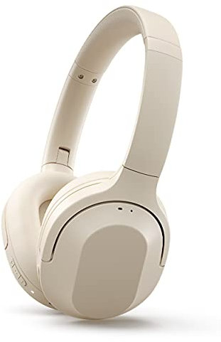 Status Core ANC Active Noise Cancelling Headphones - Cloud - Over Ear Head Phones w/Built-in Microphones - Wireless & Bluetooth + Detachable 3.5mm Wired - USB-C Charging Cable - 30 Hour Battery