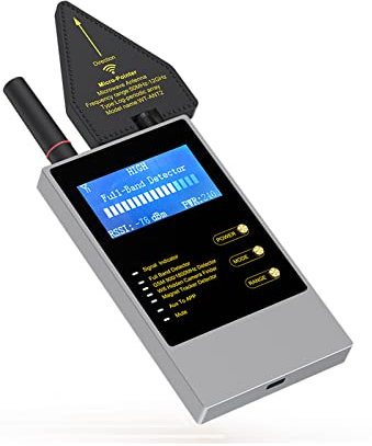 Detector De Errores Mejorado, Detector Antiespía Y Buscador De Dispositivos De Escucha Buscador De GPS Y Cámara Buscador De Detector De Cámara Oculta, Detección Y Escaneo Automáticos