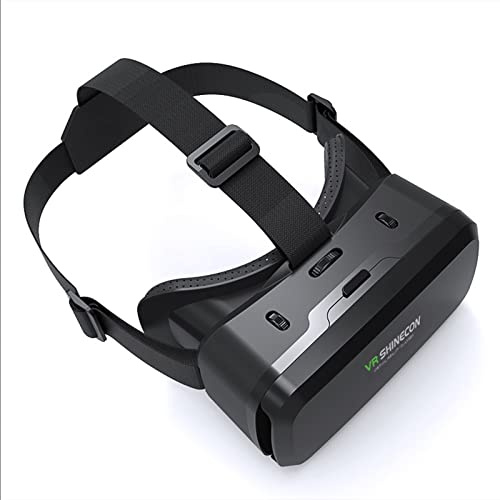 TECH DISCOUNT Lunettes VR intelligentes G04A Lunettes VR pour téléphone Portable Lunettes de Jeu de réalité 3D Casque poignée Intelligente Cadeau