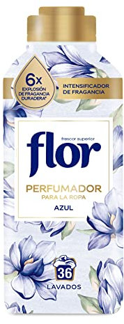 Flor Azul - Perfumador para La Ropa (36 lavados) - 720ml