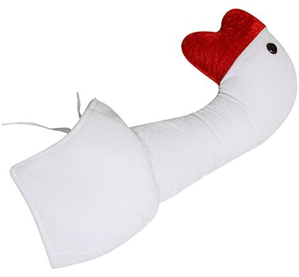 Toyvian Weiße Gänsemütze Plüsch Hut Cartoon Party Tiermütze Cosplay Lustige Hut Foto Requisite Einfach Zu Tragen