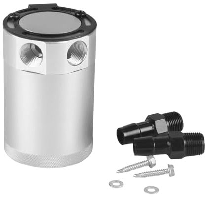 Verbessertes Ölauffangdosen Set Mit Belüftungsdesigns Zwei Loch Ölauffangdosen Set Für Autowerkstätten Und Enthusiasten Öldose Mit Einstellbarem Durchfluss