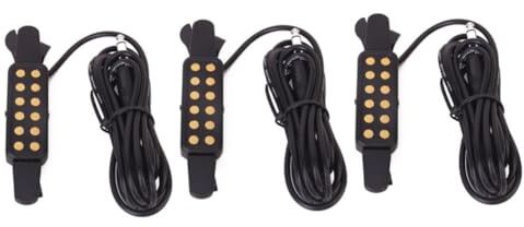 SAFIGLE 3stücke Akustikgitarren Pickup Clip Schallloch Verstärker Für Gitarren Padded Clip Einfacher Gebrauch Geringer Feedback Für Stahlsaiten