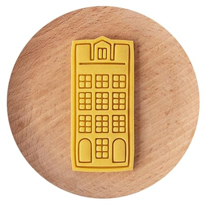 Keksform in Vintage-Hausform, Keksstempel, Fondant, Keksausstecher für DIY Fondant, Kuchen, Backen, Keksstempel, Presse zum Backen