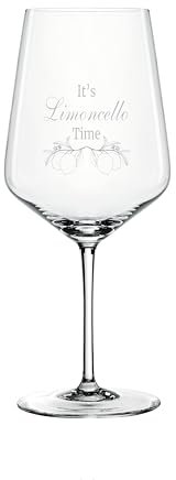 Spiegelau & Nachtmann Style Limocello Bicchiere da 630 ml con Incisione It's Limocello Time - Amante - Made in Germany - Idea Regalo - Spritz