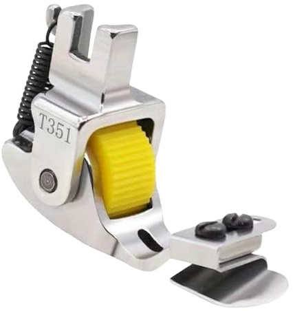 eizliyorum Roller Presser Foot | Hem Foot for Sewing Machine | Zipper Presser Foot - Versatile Small Sewing Rolled Hemmer Foot for Single Needle Lockstitch Machine