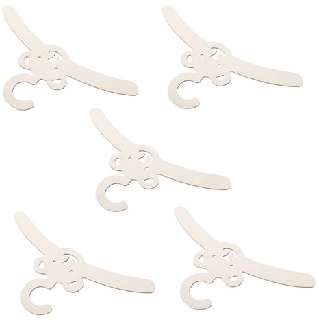 Alipis Kleiderbügel-Set Aus Holz Kleiderbügel Für Babykleidung Für Kinder Stabile Aus Holz Für Kinder Kleiderständer
